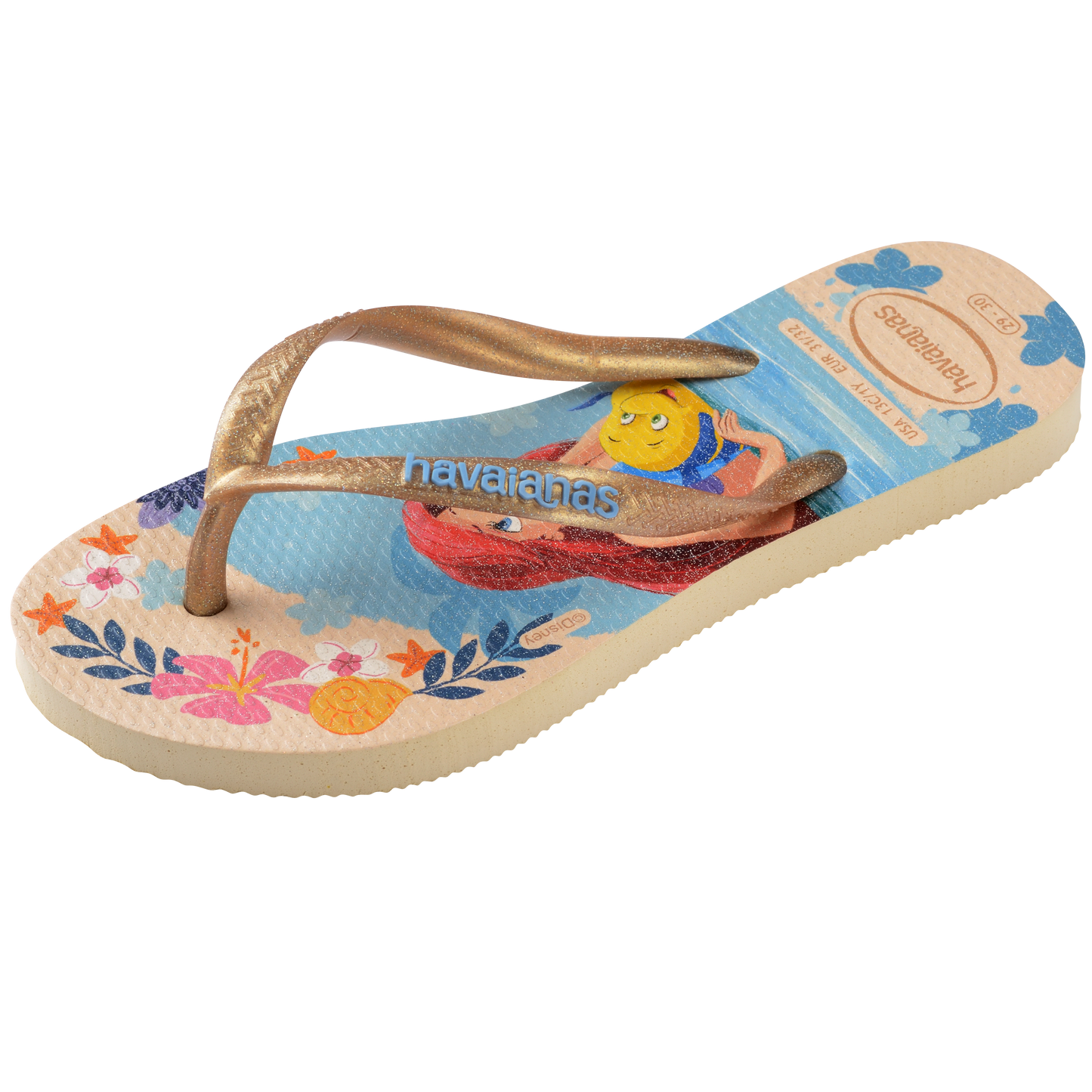 Kids Slim Princess Flip Flops