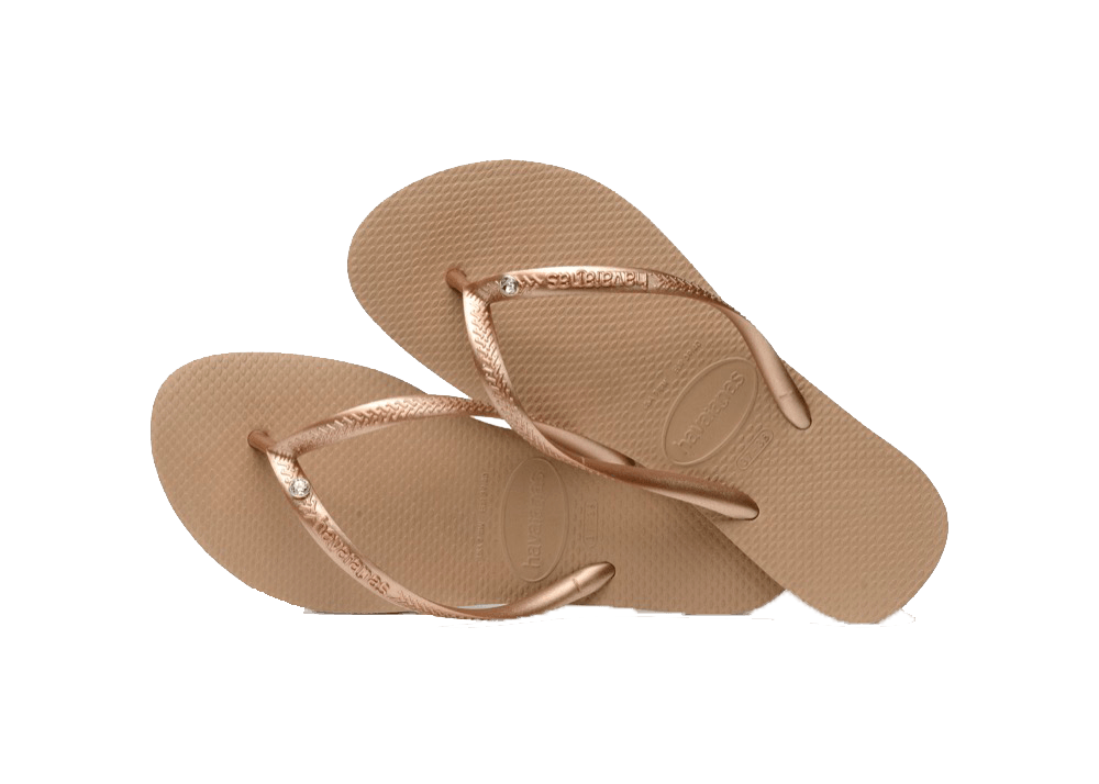 Swarovski Slim Crystal Flip Flops - Havaianas Thailand