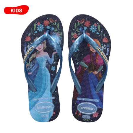 Kids Slim Princess Flip Flops
