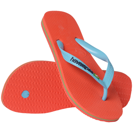 Brasil Logo Flip Flops