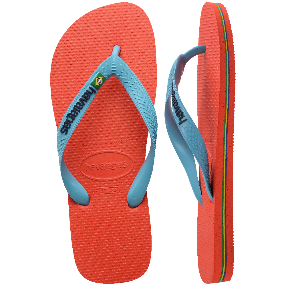 Brasil Logo Flip Flops