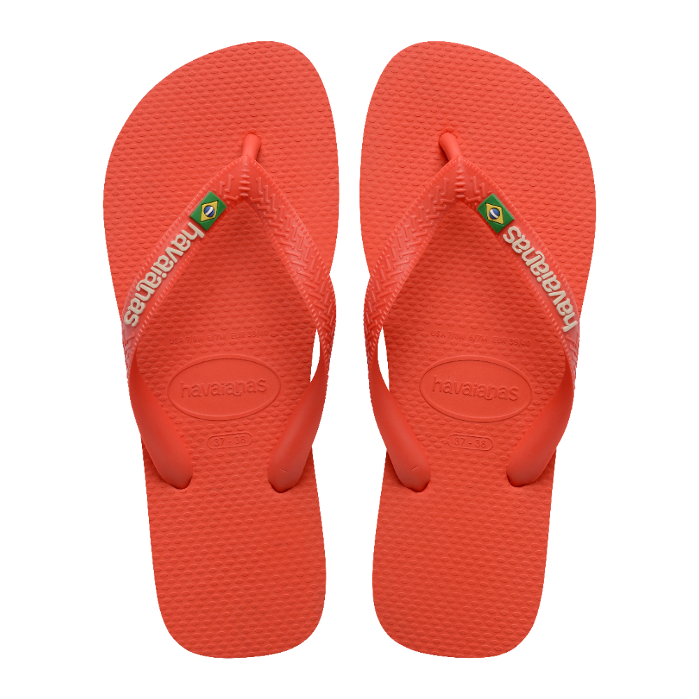 Brasil Logo Flip Flops