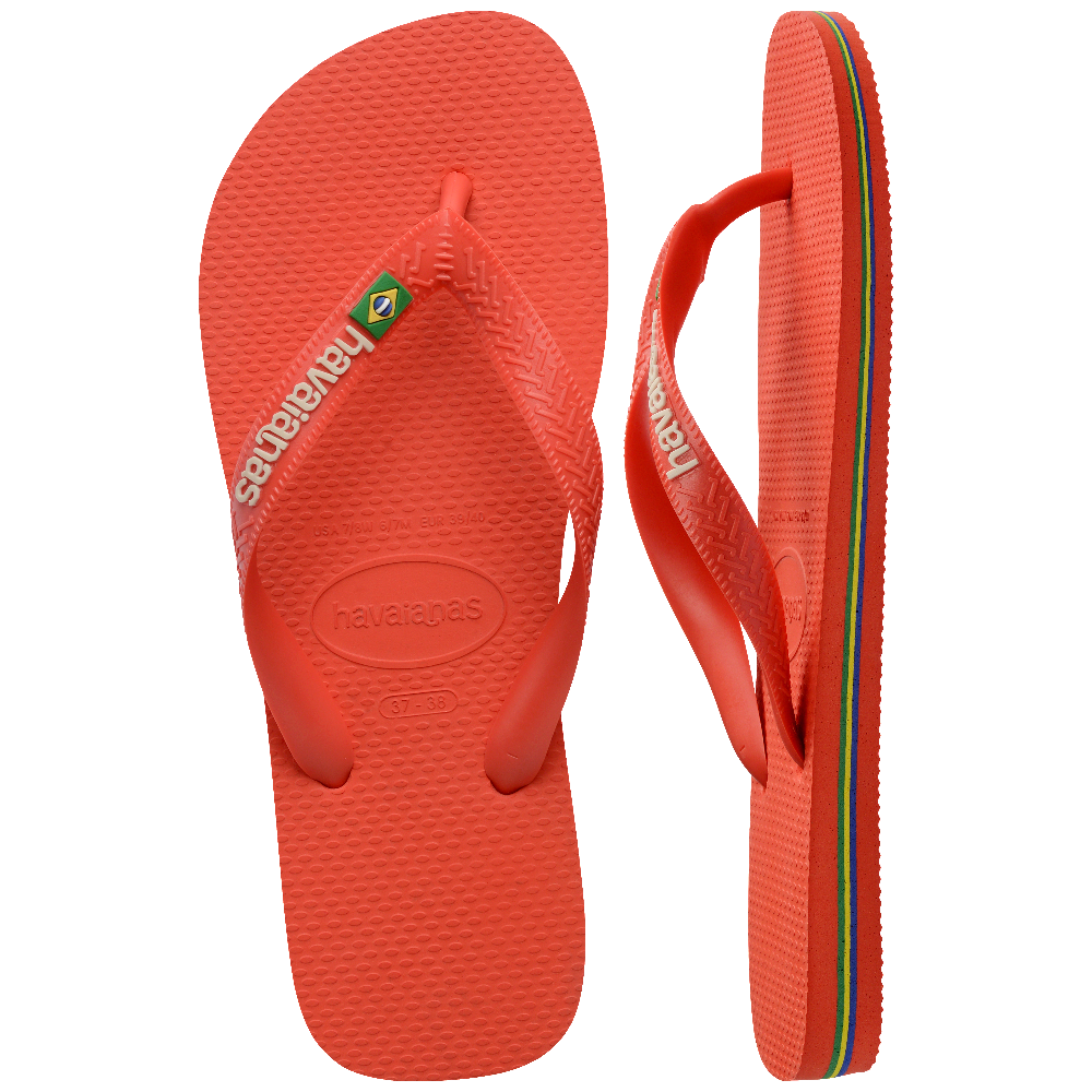 Brasil Logo Flip Flops
