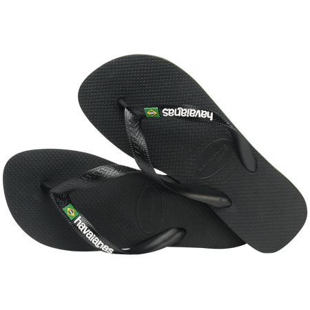 Kids Brasil Logo Flip Flops