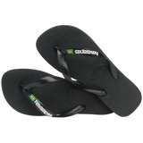 Kids Brasil Logo Flip Flops