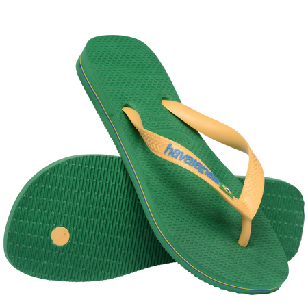 Brasil Logo Flip Flops