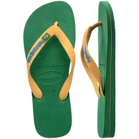 Brasil Logo Flip Flops