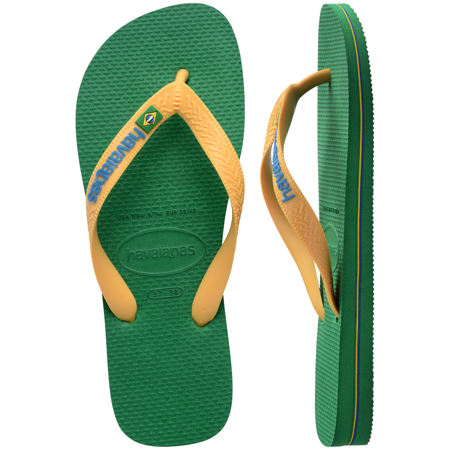 Brasil Logo Flip Flops