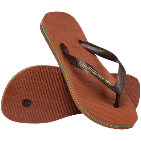 Brasil Logo Flip Flops
