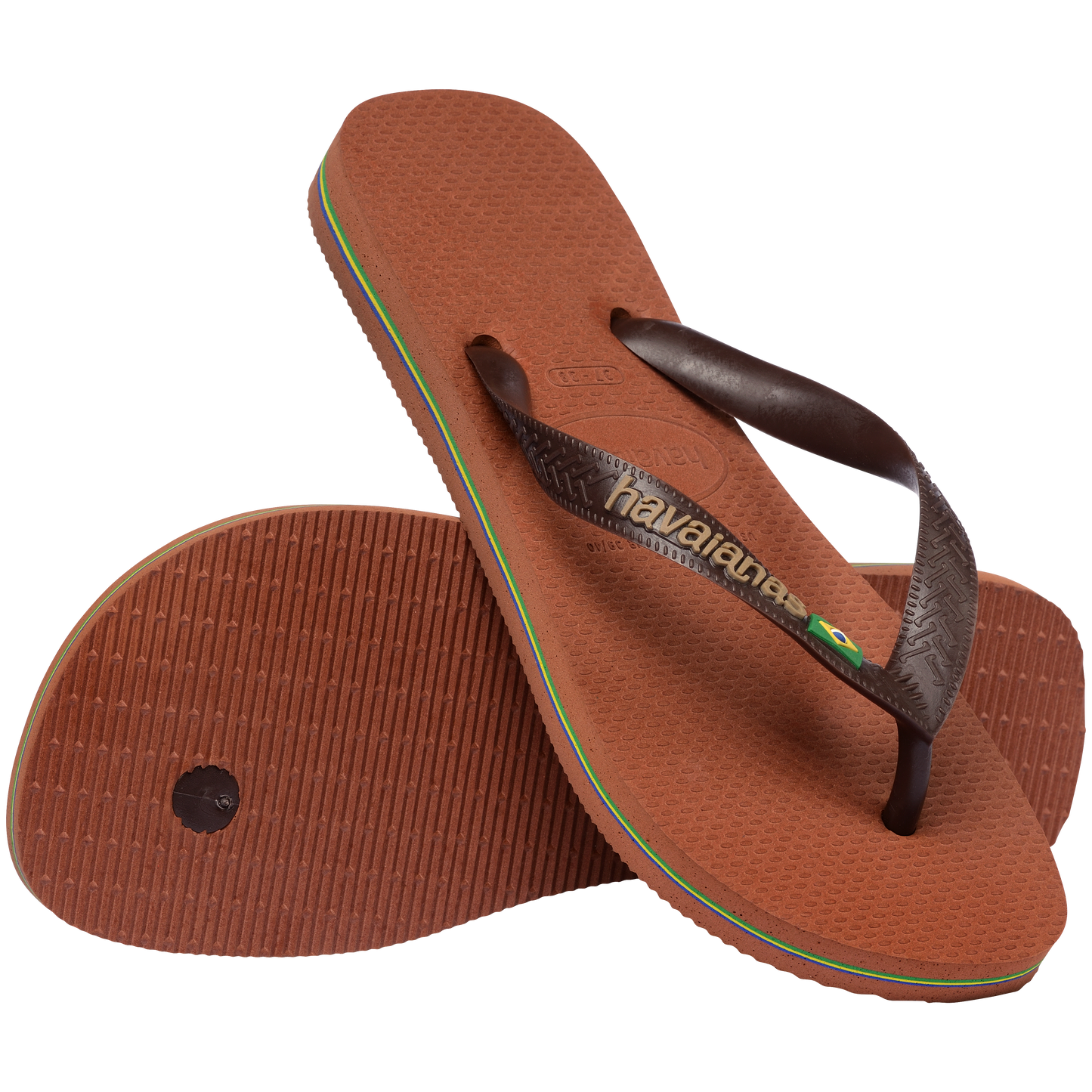 Brasil Logo Flip Flops