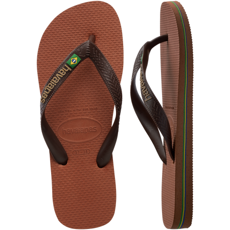Brasil Logo Flip Flops