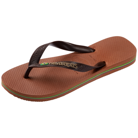 Brasil Logo Flip Flops