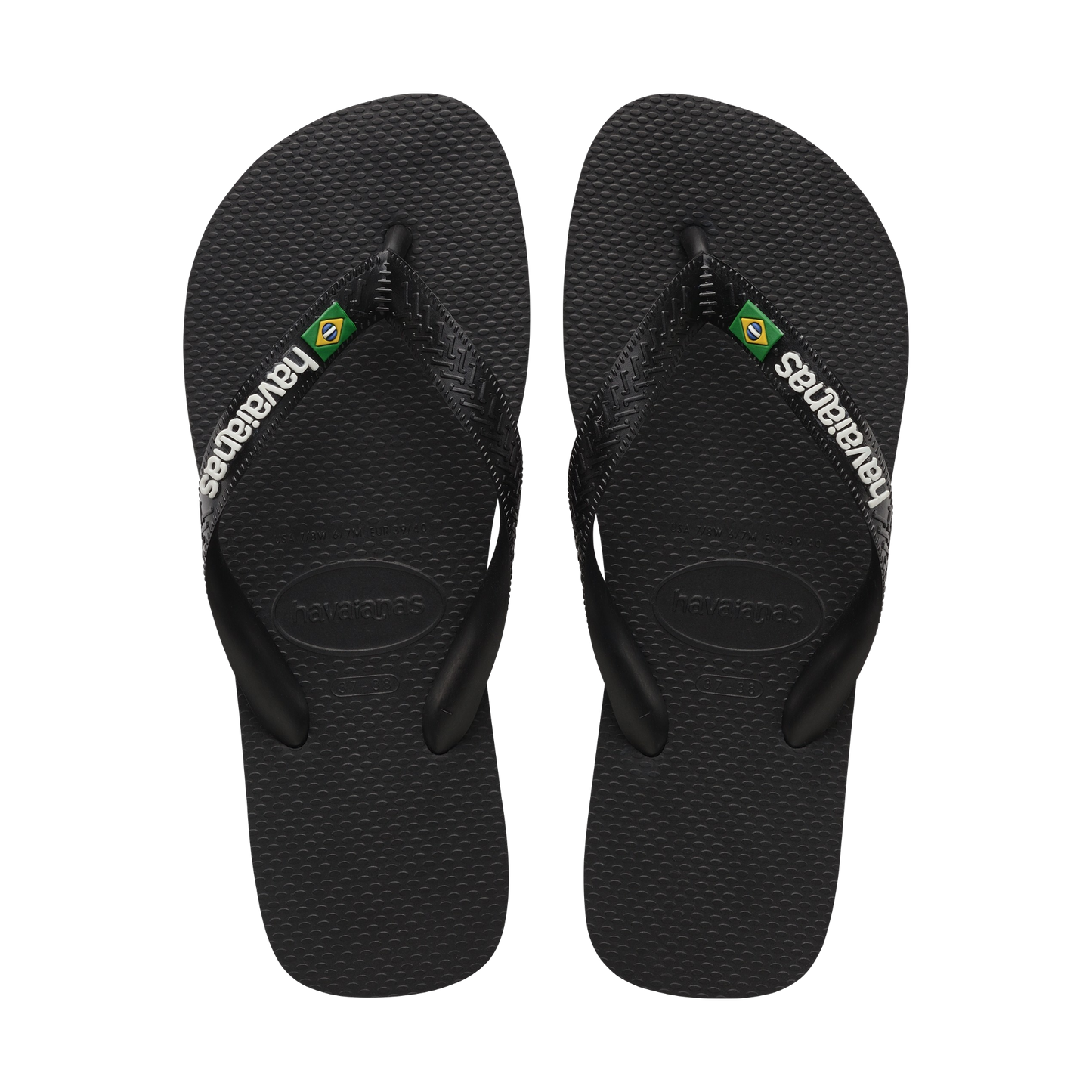 Kids Brasil Logo Flip Flops