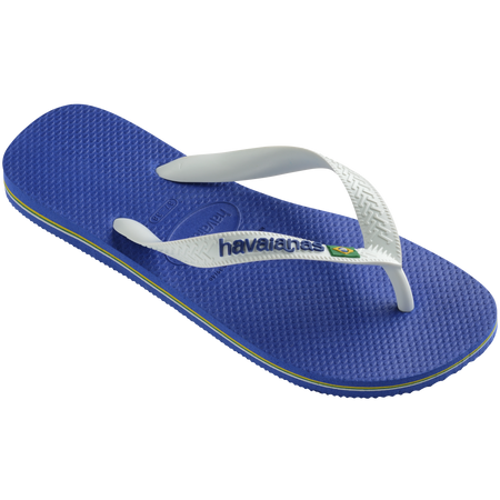 Kids Brasil Logo Flip Flops