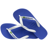 Kids Brasil Logo Flip Flops