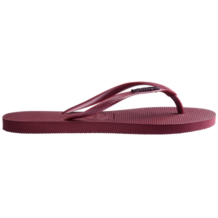 Slim Logo Metallic Flip Flops