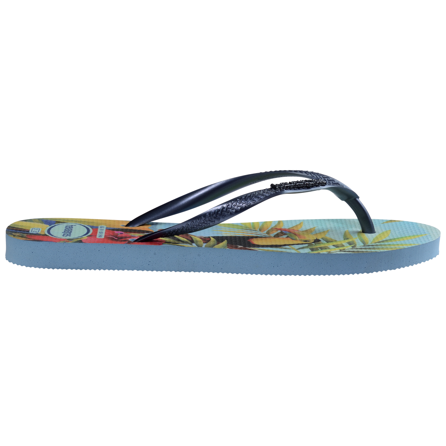 Slim Tropical Flip Flops