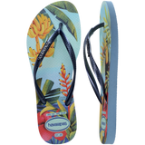 Slim Tropical Flip Flops
