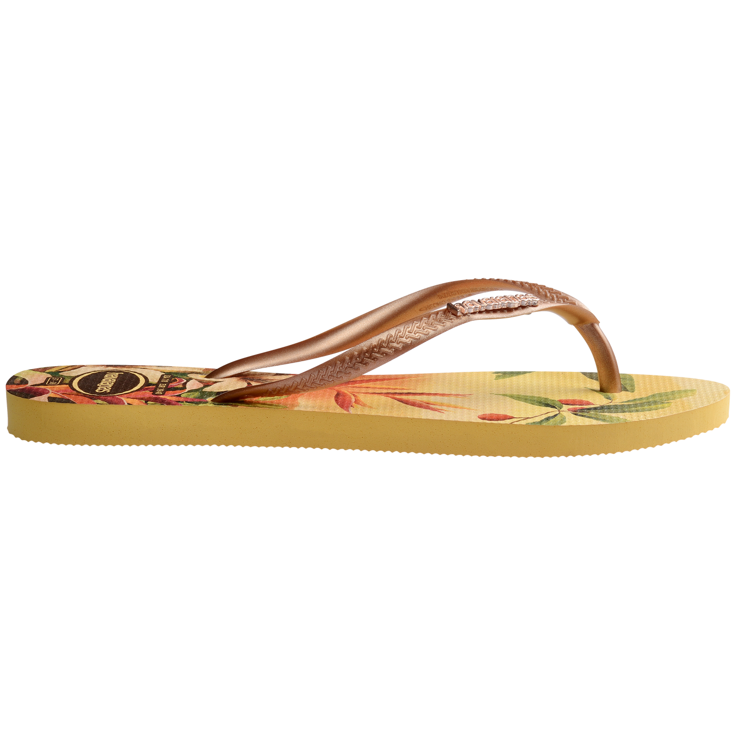 Slim Tropical Flip Flops