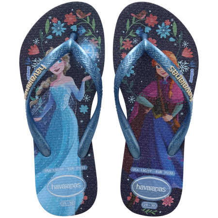 Kids Slim Princess Flip Flops