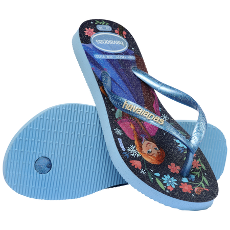 Kids Slim Princess Flip Flops