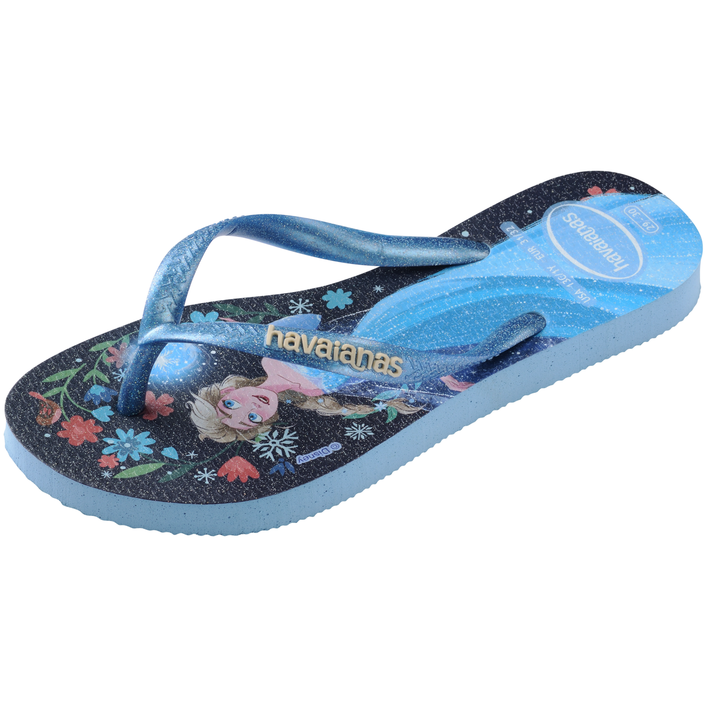 Kids Slim Princess Flip Flops