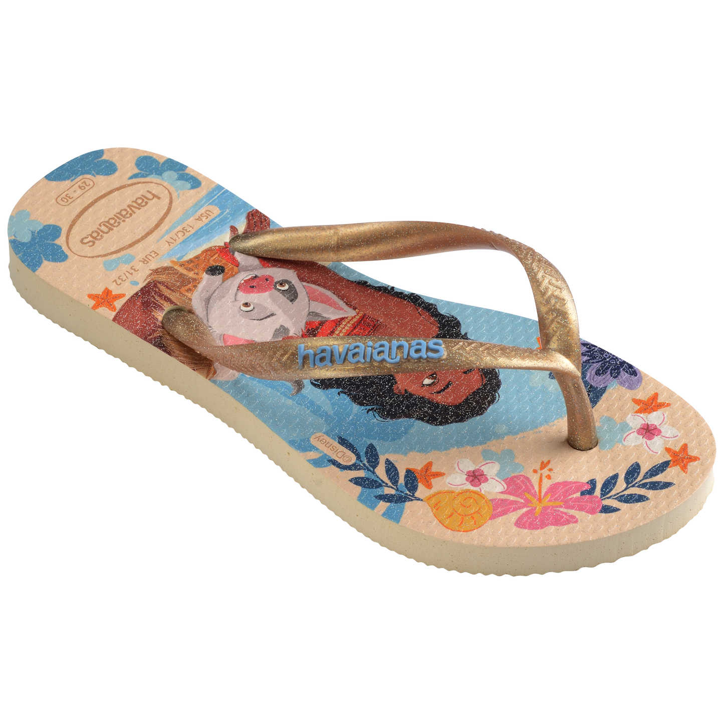 Kids Slim Princess Flip Flops