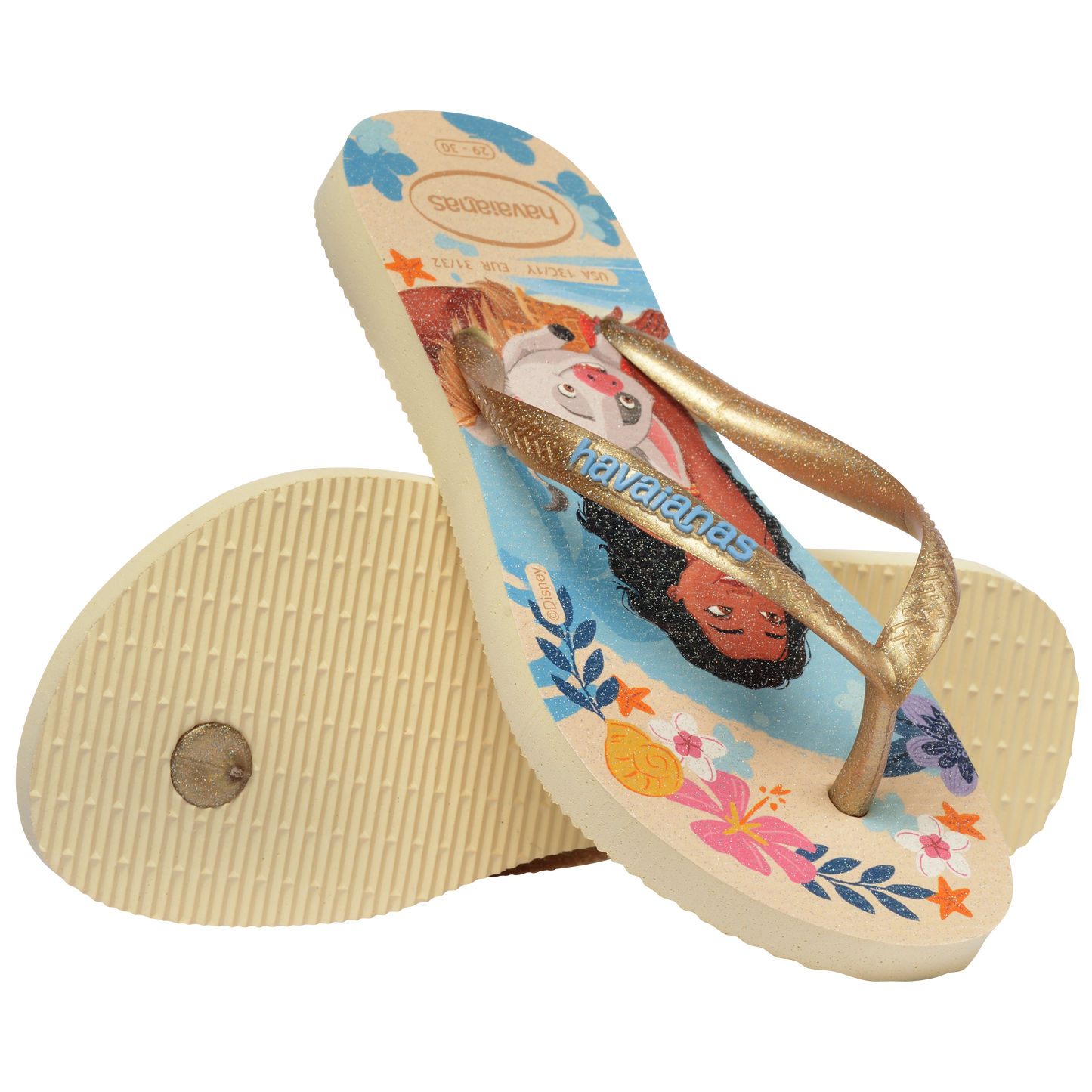 Kids Slim Princess Flip Flops