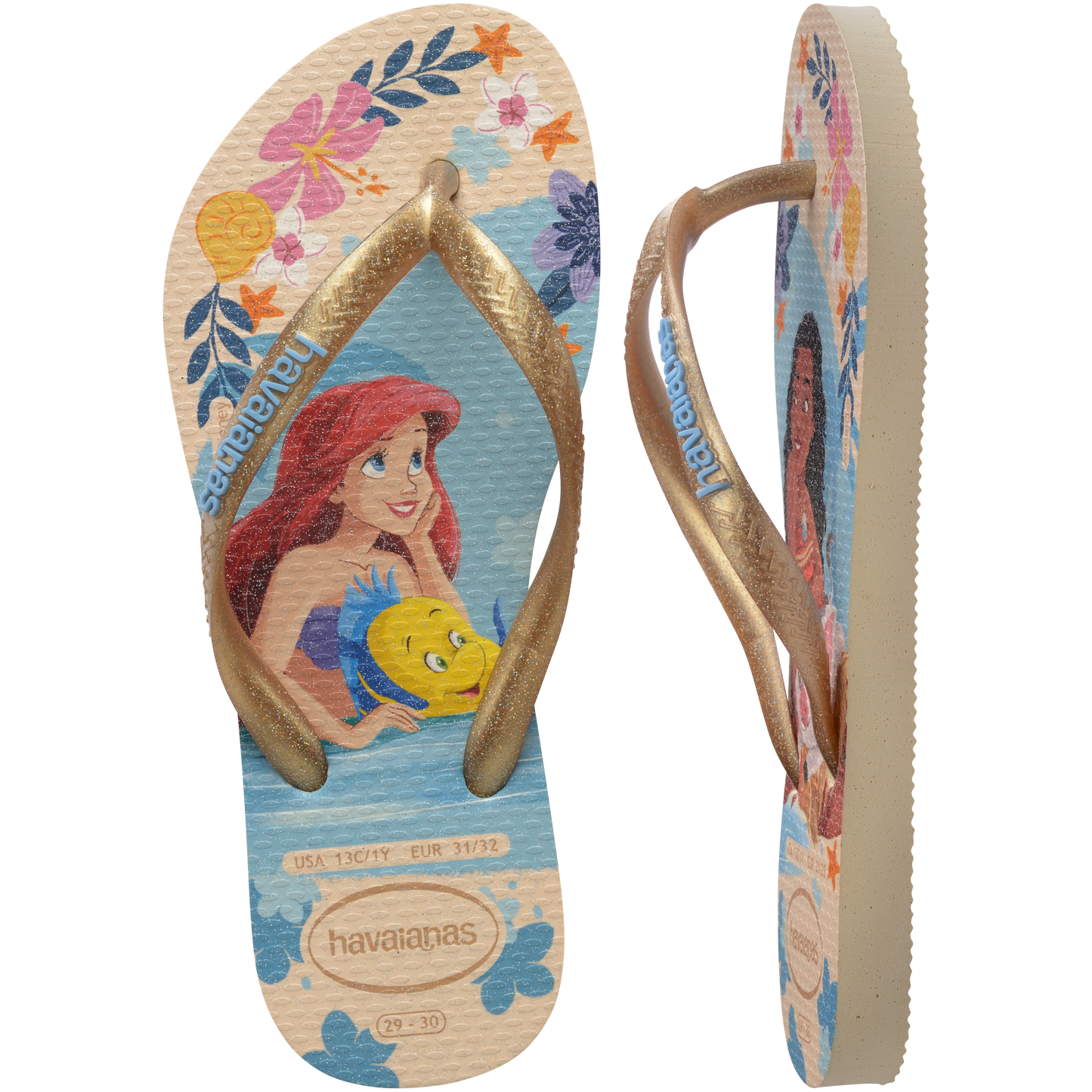 Kids Slim Princess Flip Flops