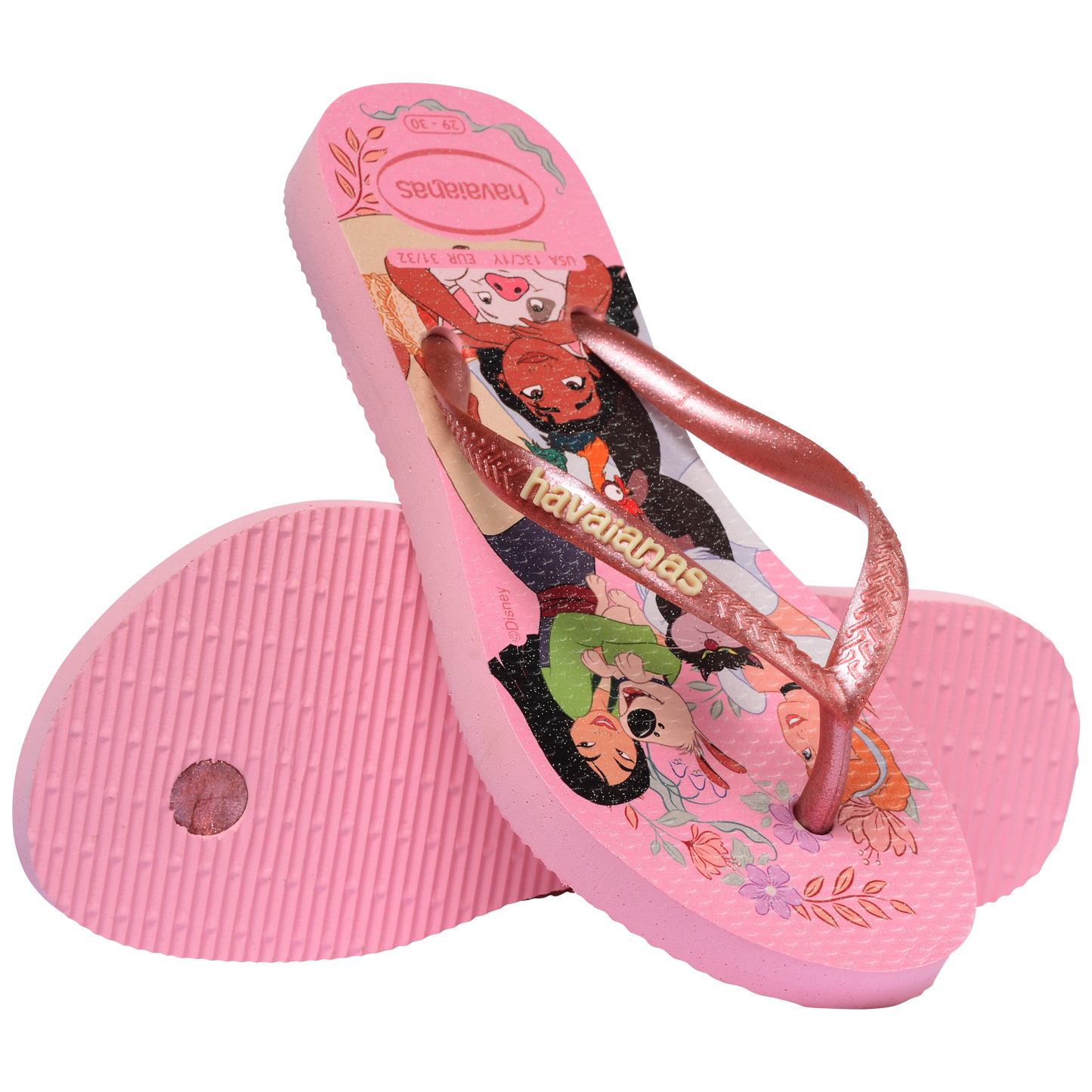 Kids Slim Princess Flip Flops