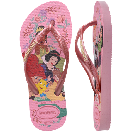 Kids Slim Princess Flip Flops