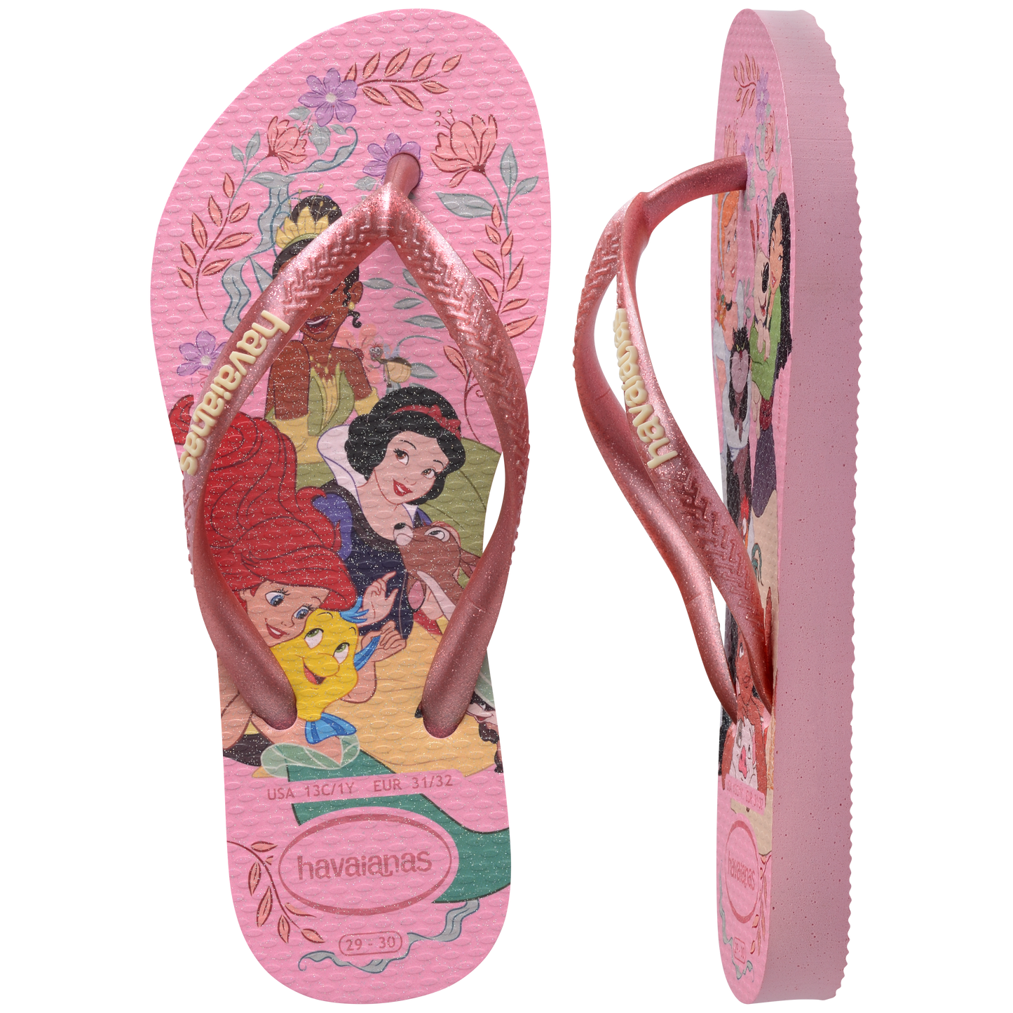Kids Slim Princess Flip Flops