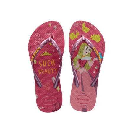 Kids Slim Princess Flip Flops - Havaianas Thailand