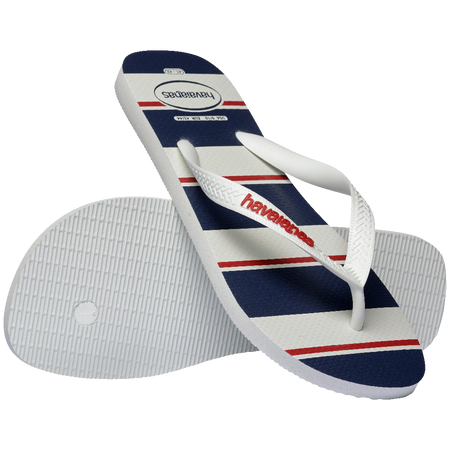 Top Nautical Flip Flops