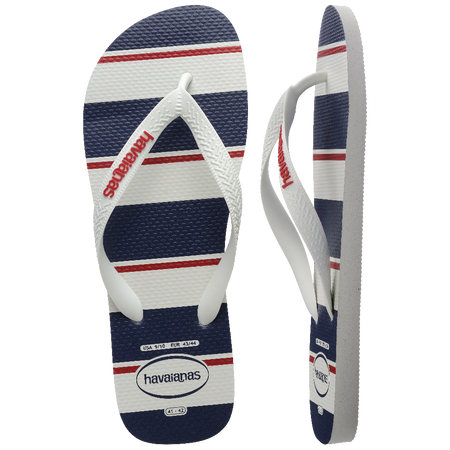 Top Nautical Flip Flops