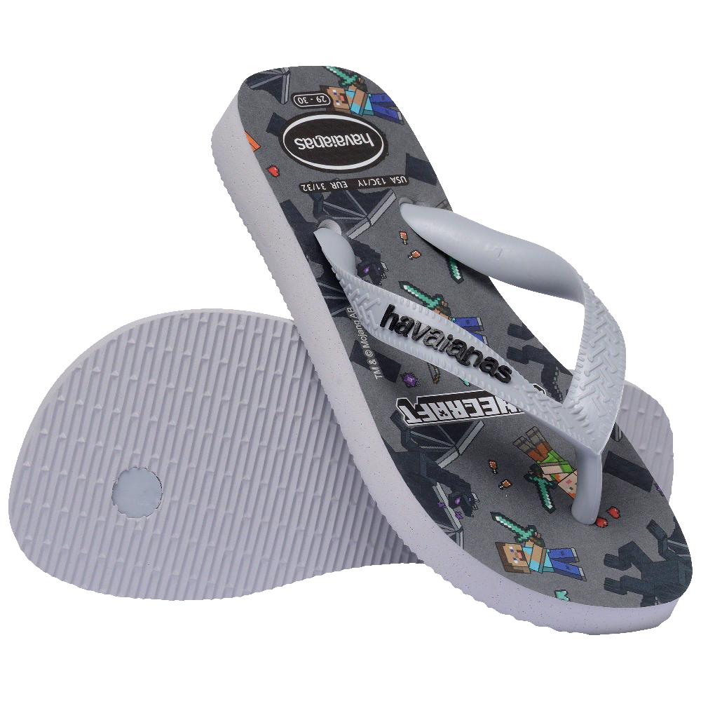 Kids Minecraft Flip Flops