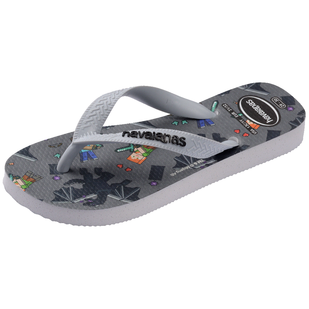 Kids Minecraft Flip Flops