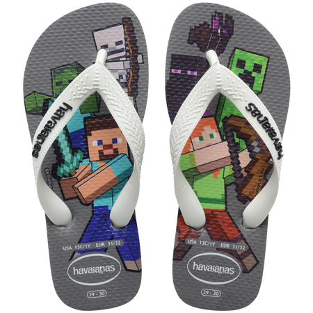 Kids Minecraft Flip Flops
