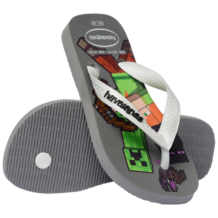 Kids Minecraft Flip Flops
