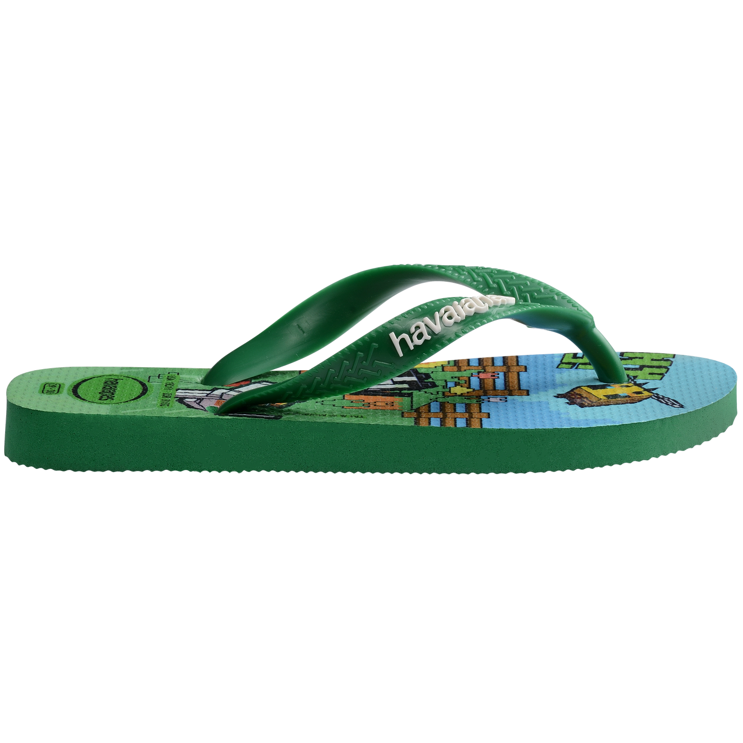 Kids Minecraft Flip Flops