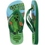 Kids Minecraft Flip Flops