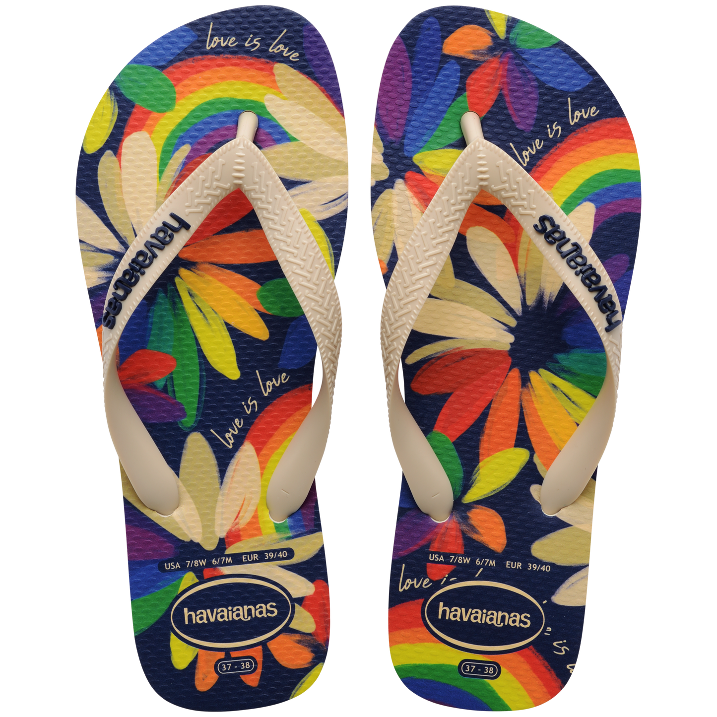 Top Pride Flip Flops