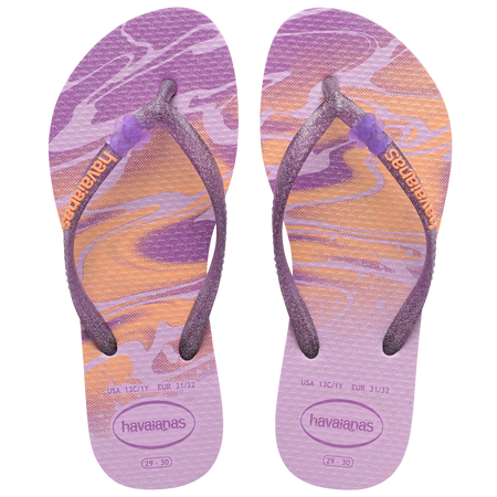 Kids Slim Glitter II Flip Flops