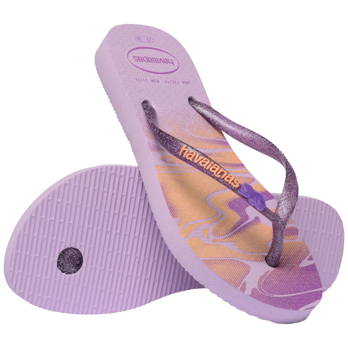 Kids Slim Glitter II Flip Flops