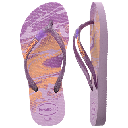 Kids Slim Glitter II Flip Flops