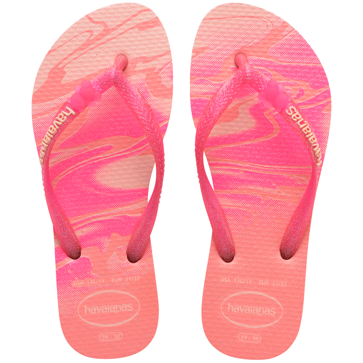 Kids Slim Glitter II Flip Flops