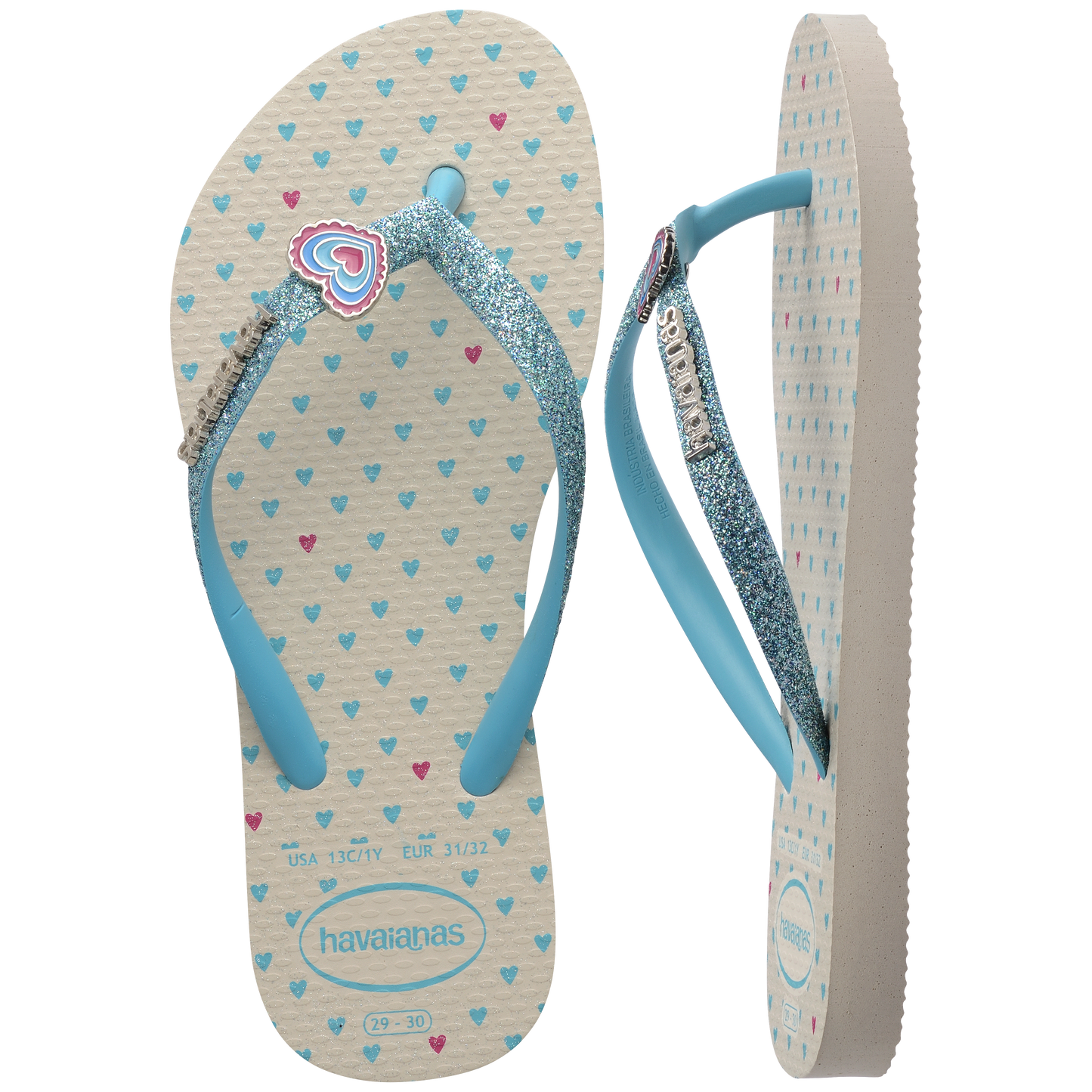 Kids Slim Glitter II Flip Flops