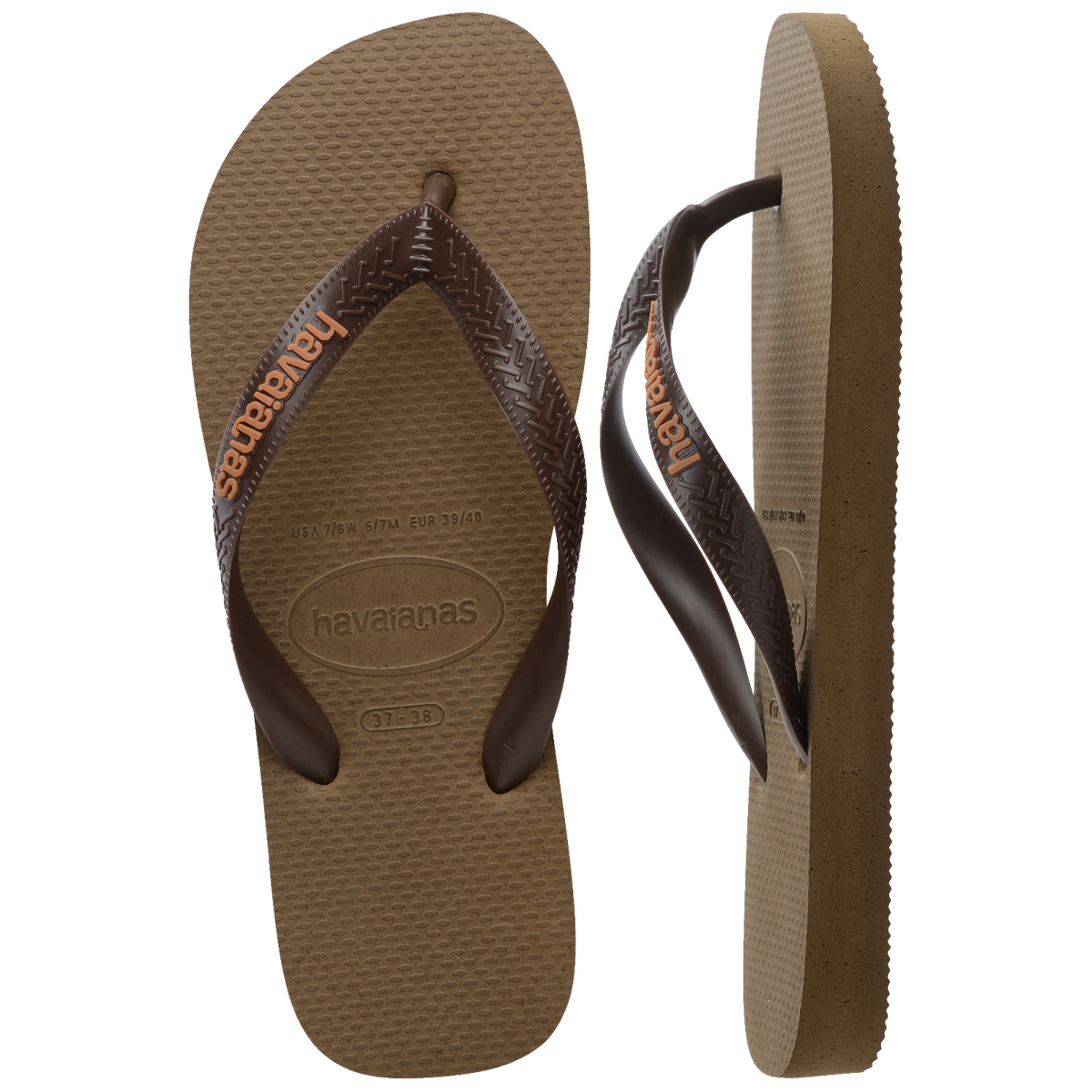 Top Logo Pop Up Flip Flops