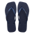 Slim Square Logo Metallic Flip Flops