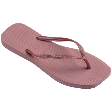 Slim Square Flip Flops